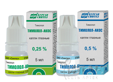 Тимолол-Акос (Timolol)