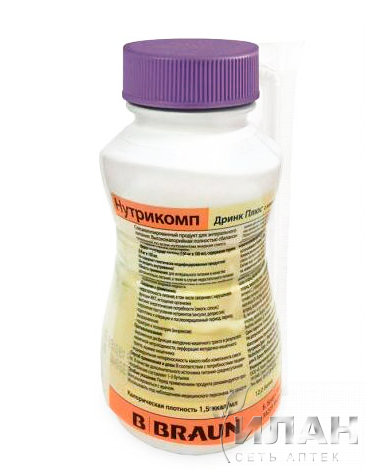 Нутрикомп Дринк Плюс (Nutricomp Drink Plus) ваниль