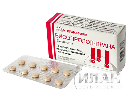 Бисопролол-Прана (Bisoprolol-Prana)