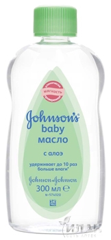 Джонсонс Бэби (Johnson`s baby) масло с алоэ флакон