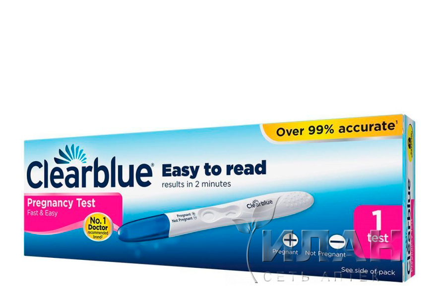Тест на беременность КлиаБлу Еаси (Clearblue Easy)