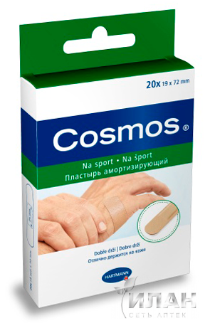 Пластырь Космос Спорт (Cosmos sport) из полиуретановой пленки