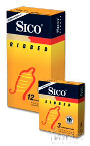 Презервативы Сико Риббонд (Sico Ribbed) ребристые