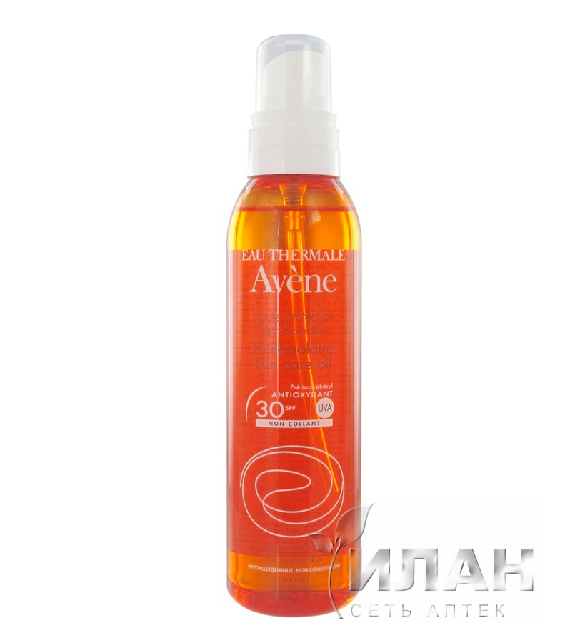 Авен Масло солнцезащитное SPF30 (Avène Huile solaire SPF30)