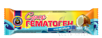 Гематоген Супер батончик кокосовый в шоколадной глазури