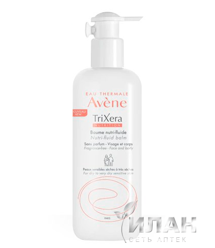 Авен Трикзера Нутришн легкий питательный бальзам (Avene TriXera Nutrition Nutri-fluid balm)