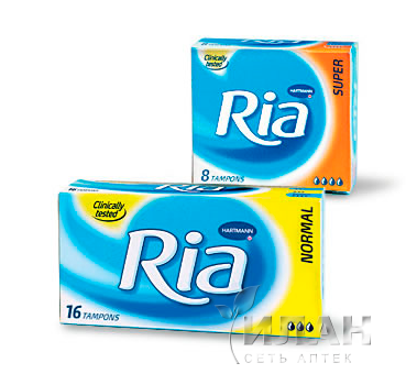Тампоны женск "Ria normal" коробка