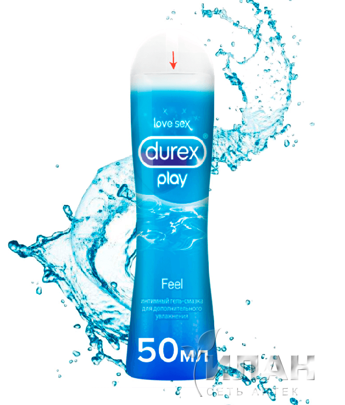 Гель-смазка Дюрекс Плей Фил (Durex Play Feel) усиливающая ощущения