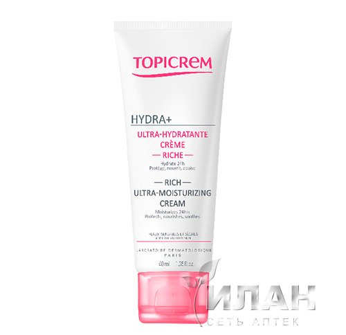 Топикрем насыщенный ультра-увлажняющий крем для лица (Topicrem Ultra-Moisturizing Cream Rich)