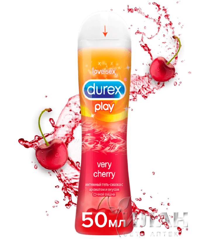 Гель-смазка Дюрекс Плей Вери Черри (Durex Play Very Cherry)