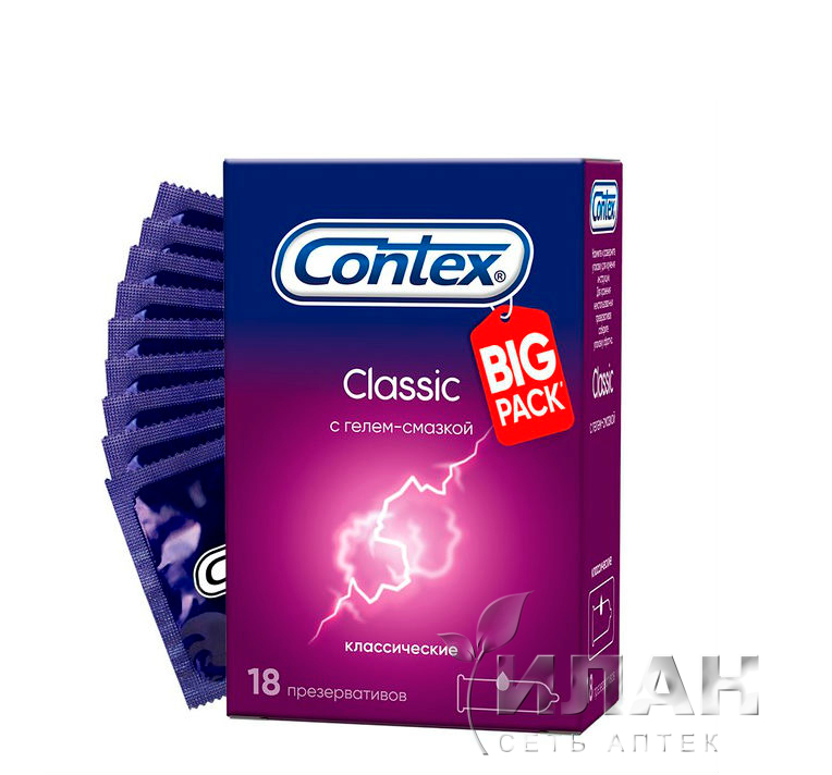 Презервативы Контекс Классик (Contex Classic) гладкие