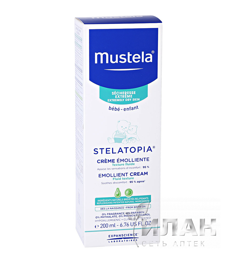 Мустела Стелатопия (Mustela Stelatopia) крем смягчающий для детей