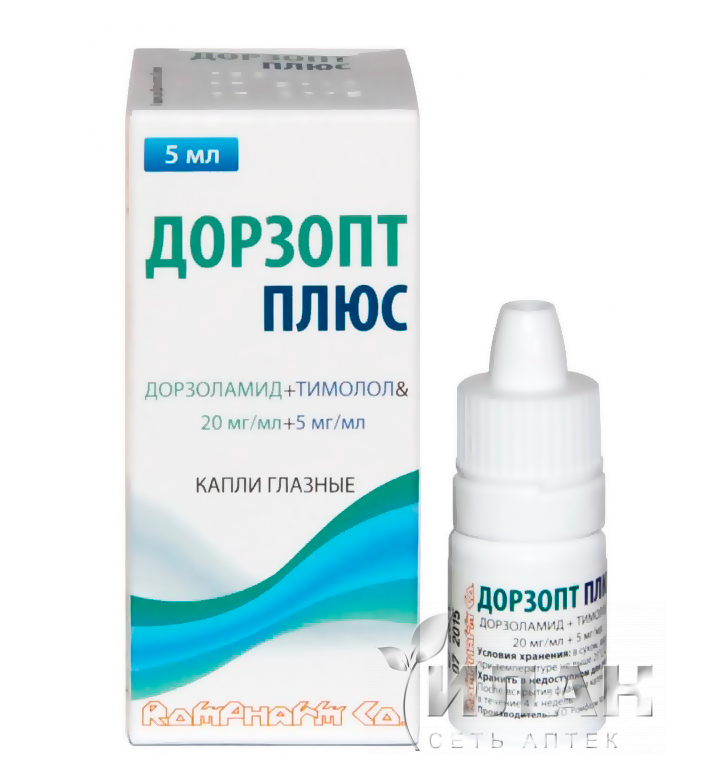 Дорзопт плюс