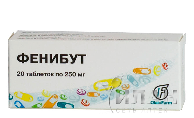 Фенибут (Phenybutum)