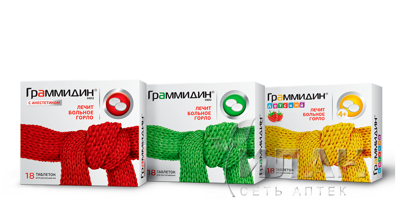 Граммидин детский (Grammidin For Children)