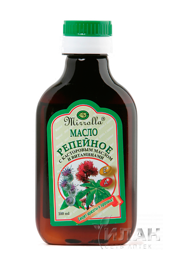 Репейное масло с Касторовым маслом и витаминами