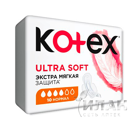 Прокладки Котекс Ультра Софт (Kotex Ultra Soft)