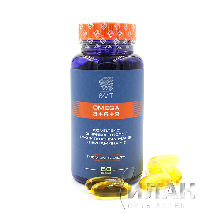 B-VIT Омега 3+6+9 (B-VIT Omega 3+6+9)