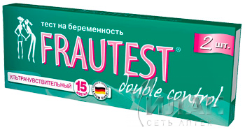 Тест на беременность ФрауТест Дабл Контрол (Frautest DOUBLE CONTROL)