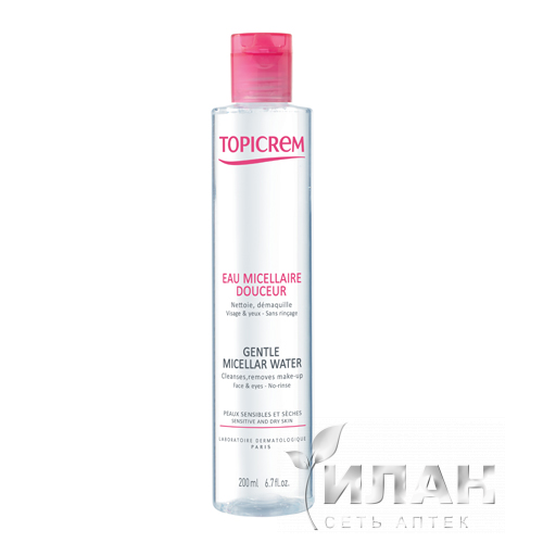 Топикрем мягкая мицеллярная вода (Topicrem Gentle Micellar Water)