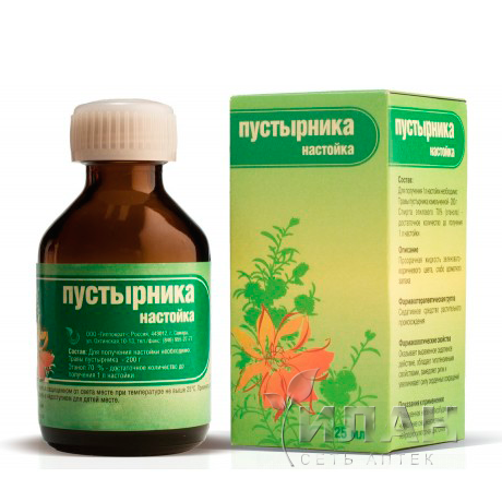 Пустырника настойка (Tinctura Leonuri)