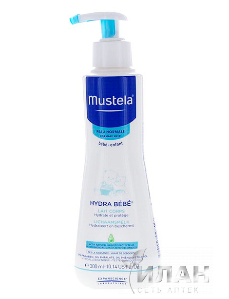 Мустела Гидра Бэби (Mustela Hydra Bebe) крем увлажняющий для тела