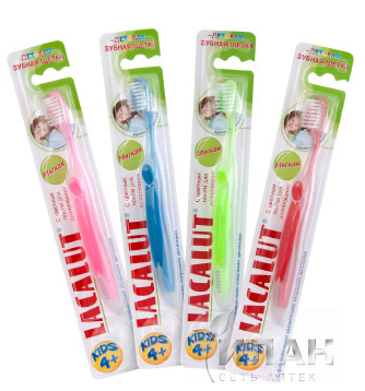 Зубная щетка Лакалют Кидс 4+ (Lacalut Kids 4+)