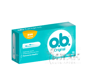Тампоны ОБИ (O.b. Original) женские гигиенические