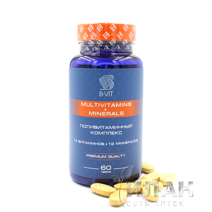 B-VIT Мультивитамины и Минералы (B-VIT Multivitamins and Minerals)