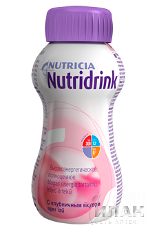 Нутридринк (Nutridrink) клубника