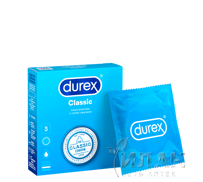 Презервативы Дюрекс Классик (DUREX Classic)