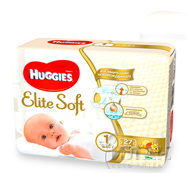 Подгузники Хаггис Элит Софт (Huggies Elite Soft)