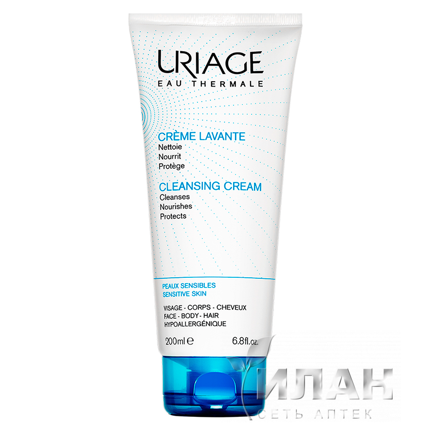 Урьяж Крем очищающий пенящийся (Uriage Creme Lavante)