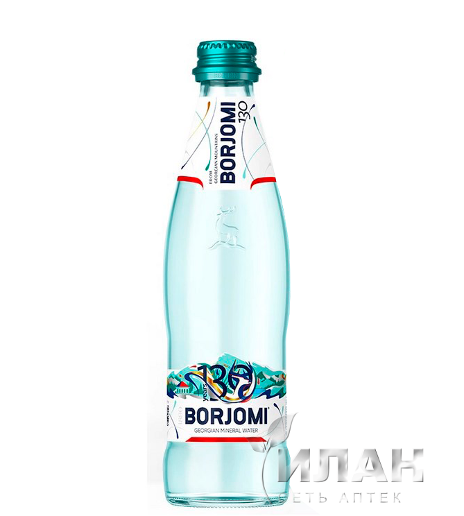 Вода Боржоми (Borjomi) минеральная лечебно-столовая газированная