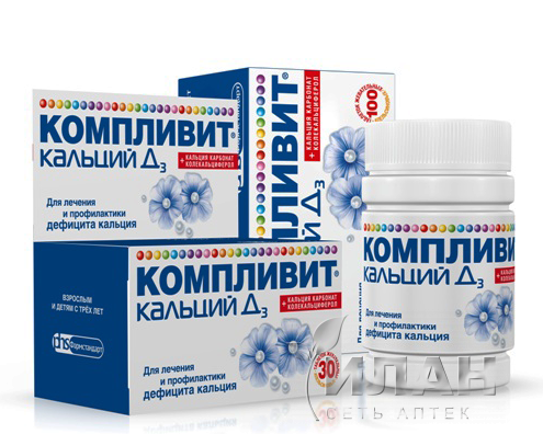 Компливит кальций Д3 (Complivit Calcium D3)