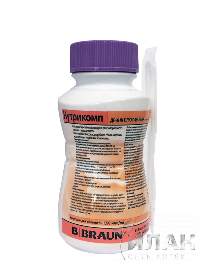 Нутрикомп Дринк Плюс Файбер (Nutricomp Drink Plus Fibre)
