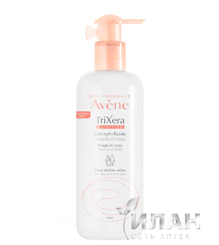 Авен Трикзера Нутришн легкое питательное молочко (Avene TriXera Nutrition Nutri-fluid lotion)