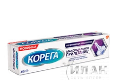 Корега (Corega) Максимальное прилегание крем для фиксации зубных протезов