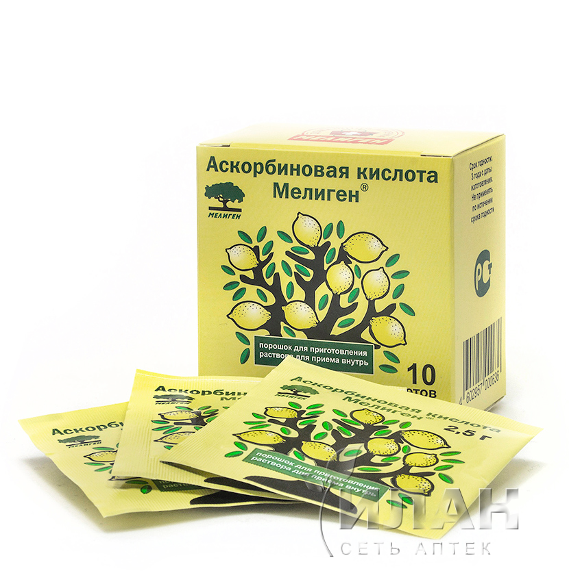 Аскорбиновая кислота Мелиген