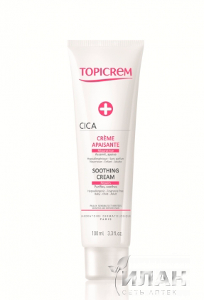 Топикрем Цика успокаивающий крем (Topicrem CICA Soothing Cream)