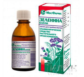 Зеленина капли
